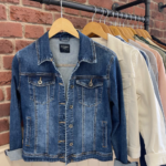 Blue denim jacket sizes 10-18