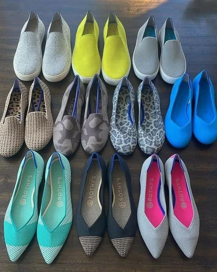 Rothy’s shoes pallets